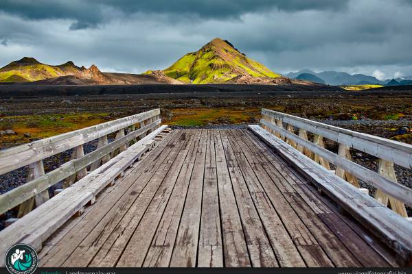 Landmannalaugar e pontile