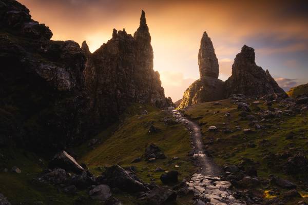 Scozia: tra l'isola di Skye e le highlands.