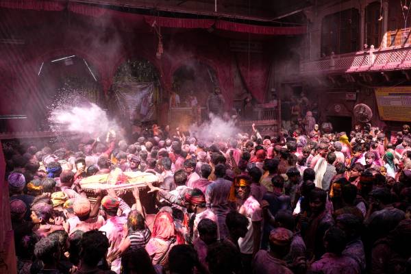 India e Holi festival.