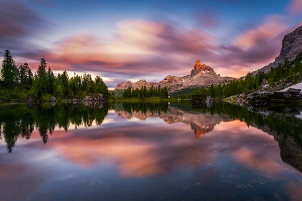 Dolomiti: Lago Federa e Sorapis