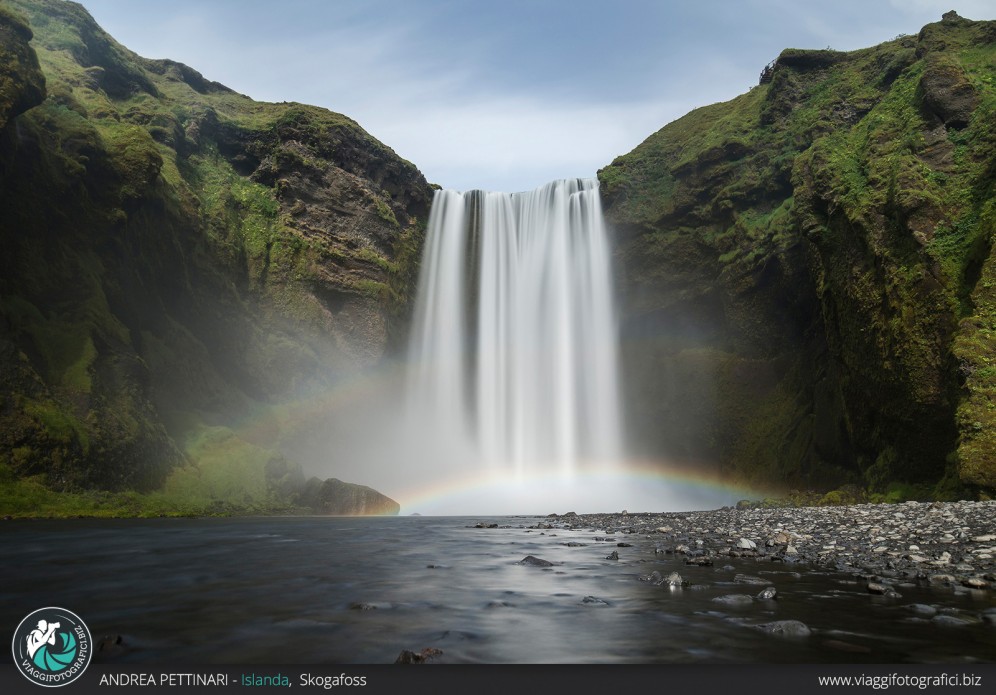 Arcobaleno a Skógafoss