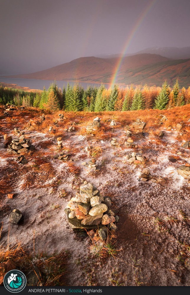 Arcobaleno alle Highlands