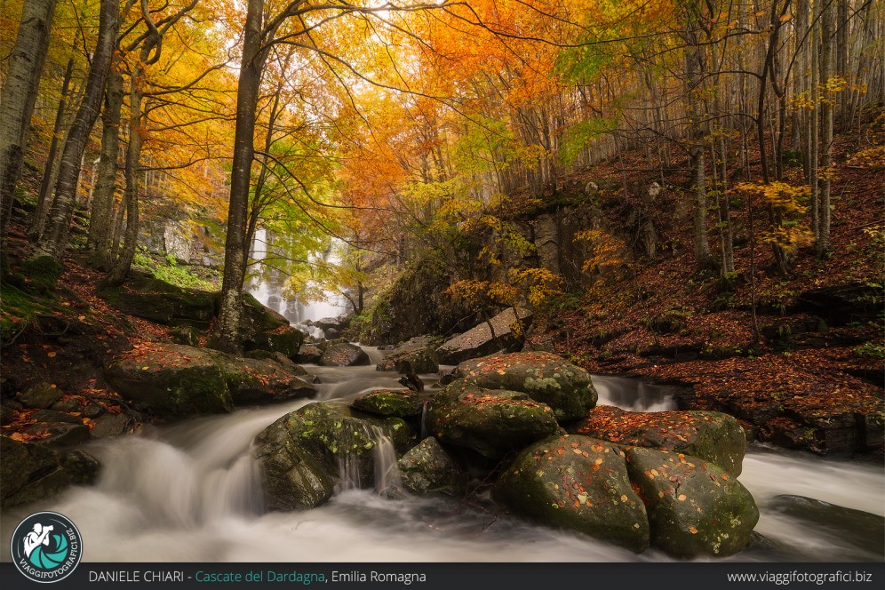 Autunno alle Cascate del Dardagna, Parco Corno alle Scale.