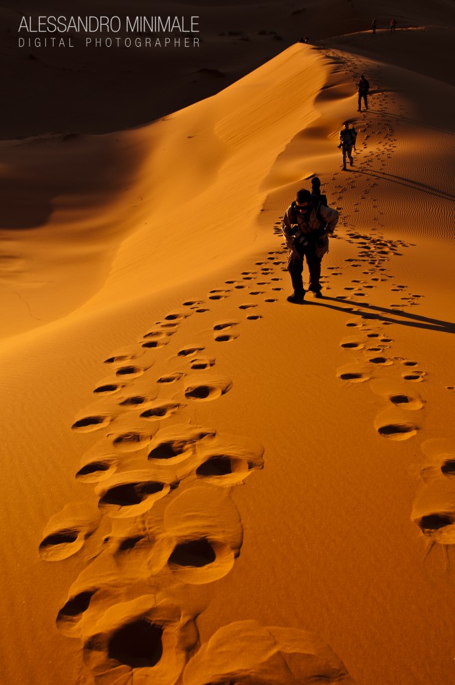 Backstage viaggio fotografico marocco, deserto merzouga.