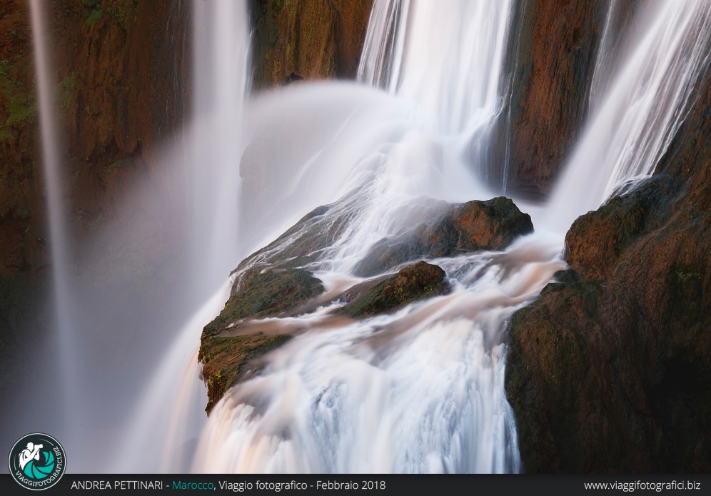 Dettaglio delle Cascate di Ouzoud