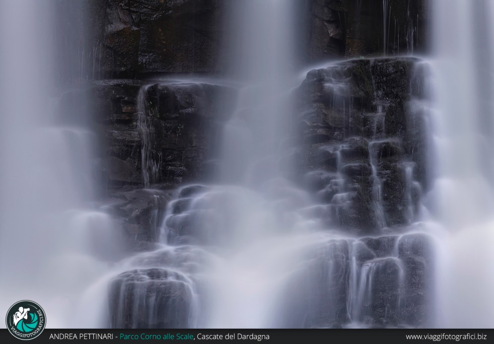 Dettaglio delle cascate