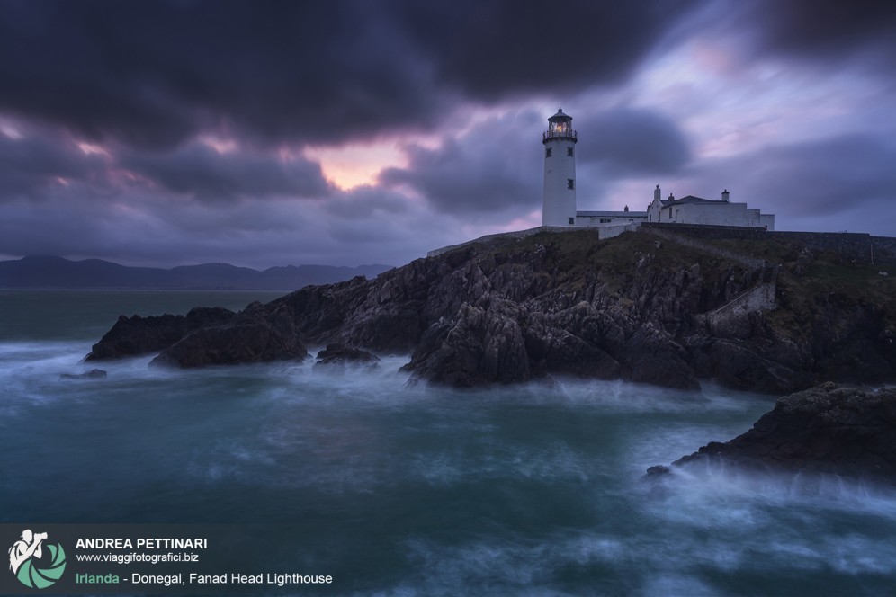 Fanad Head Lighthouse, Irlanda.