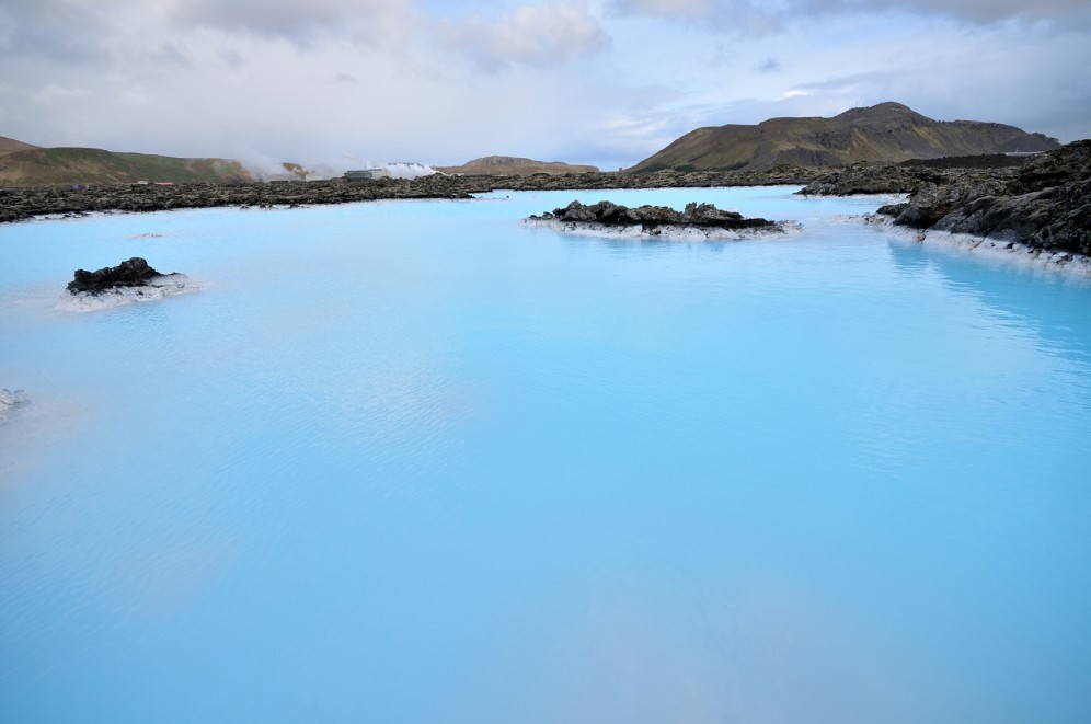 Foto della blue lagoon in Islanda!