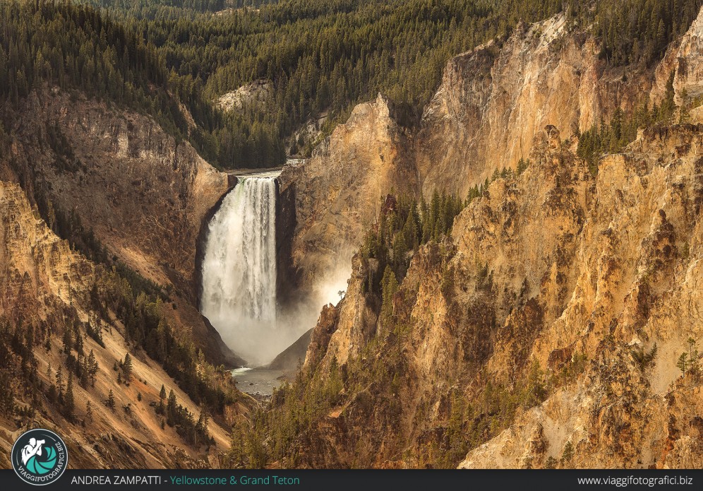 Cascata del Grand Canyon dello Yellowstone