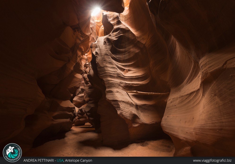 Foto dell'Antelope Canyon, page.