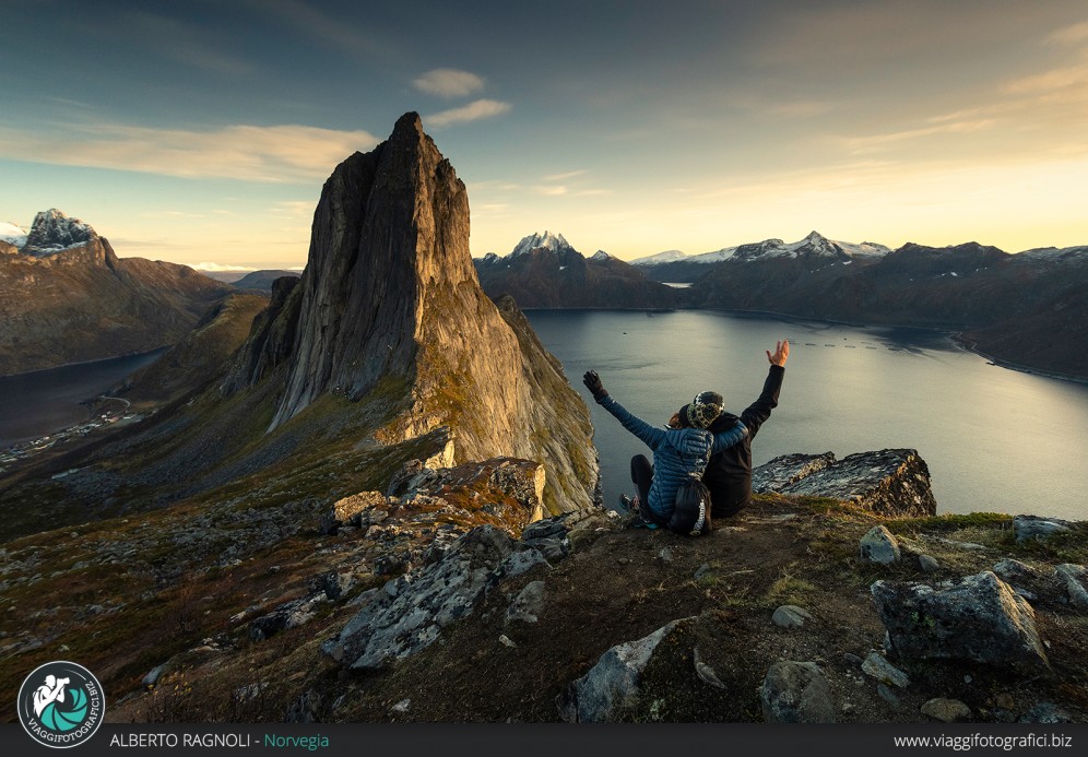 Foto profilo al Senja.