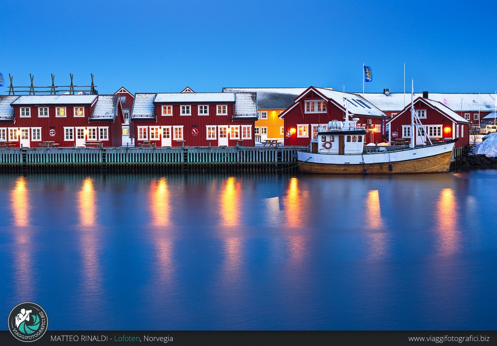 Il porto di Svolvaer.