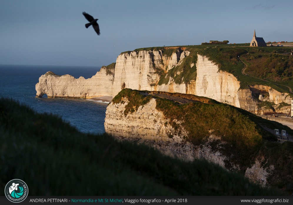 In volo su Etretat