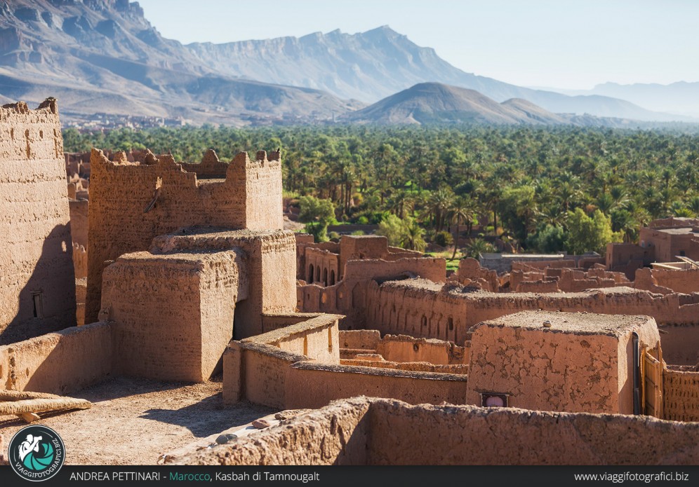 Kasbah di Tamnougalt, Marocco.