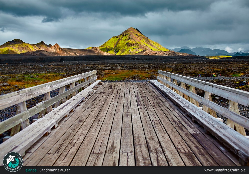 Landmannalaugar e pontile