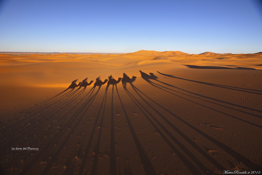 Le dune del Marocco.