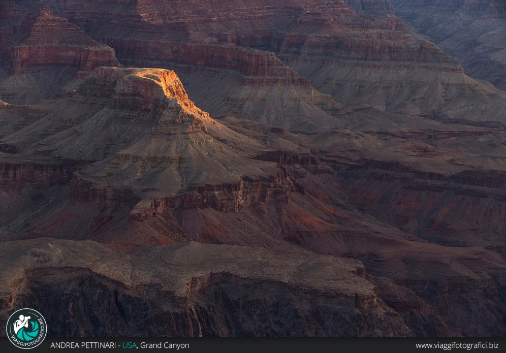 Luce al Grand Canyon