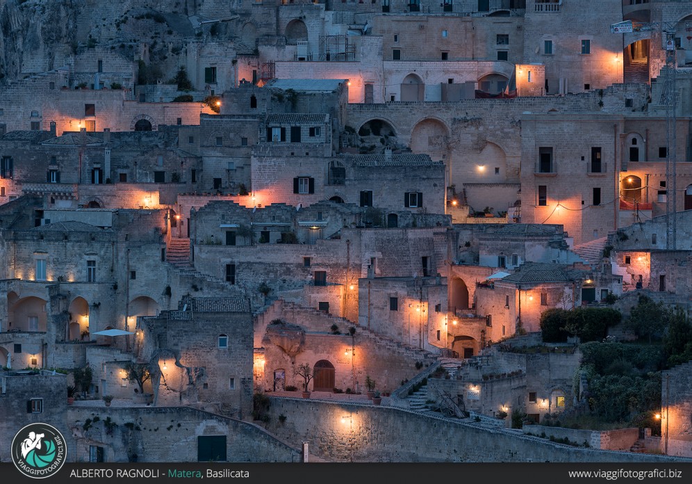 Matera all'ora blu.