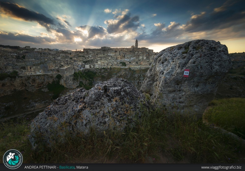 Matera tramonto