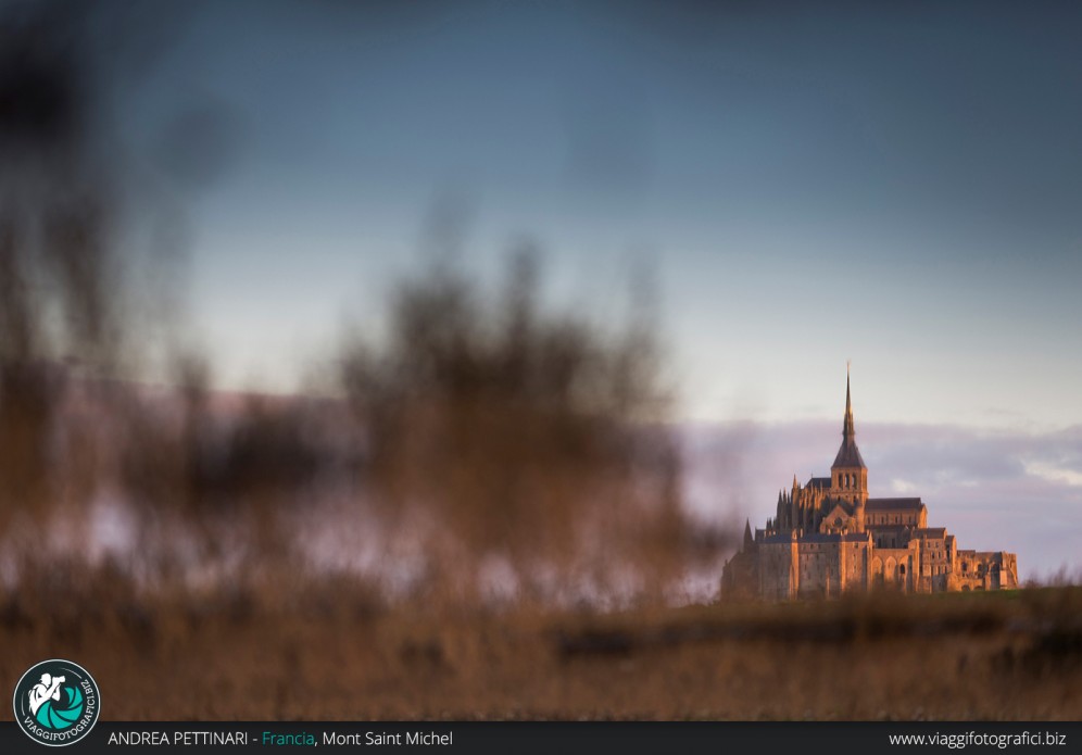 Mont Saint Michel riflessa