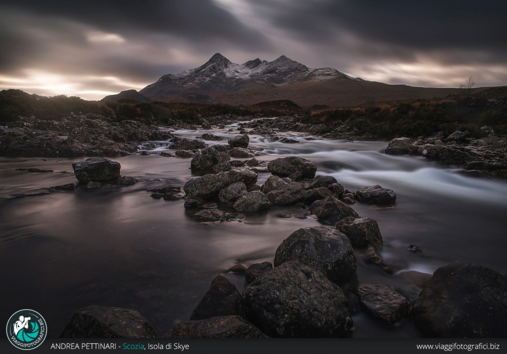 Montagne allo Sligachan old Bridge