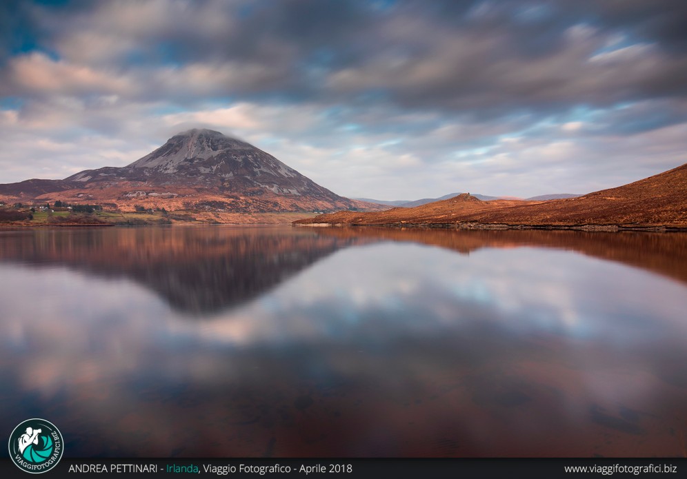 Monte Errigal al tramonto