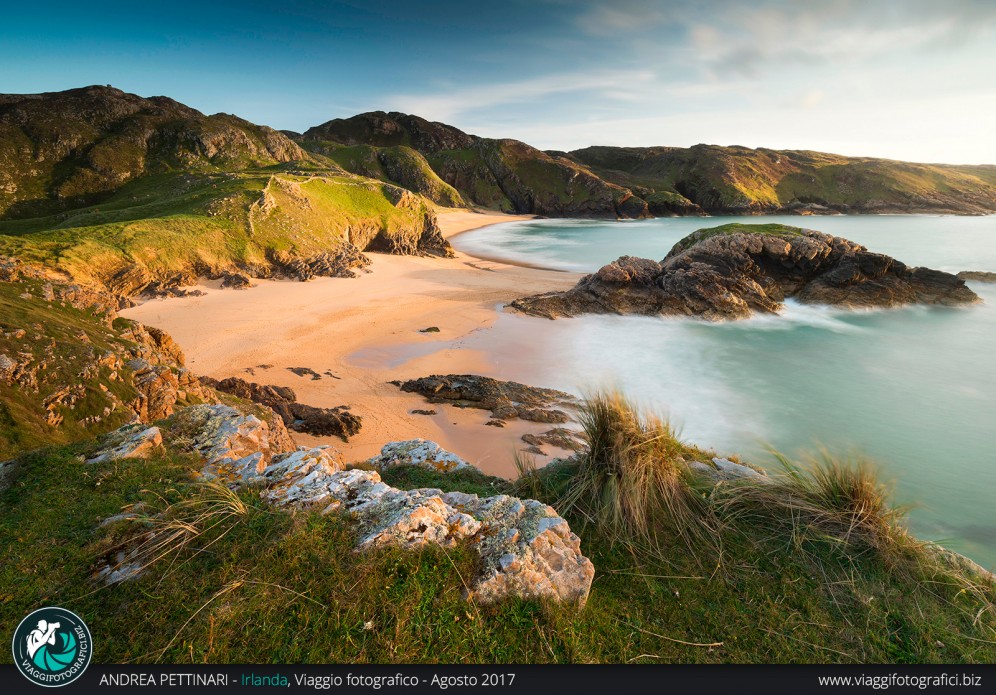 Murder Hole Beach al tramonto