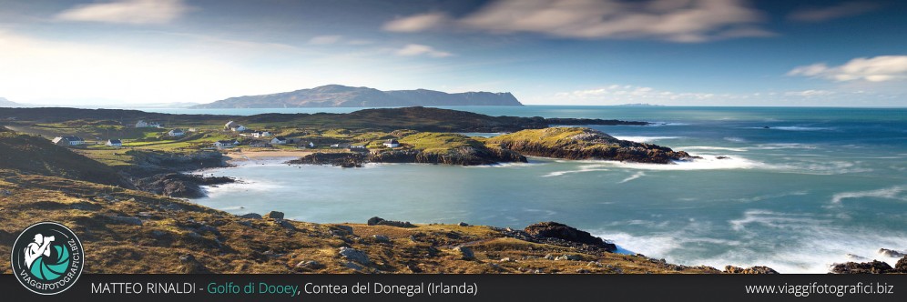 Panoramica sul golfo di Dooey, Contea del Donegal – Irlanda.