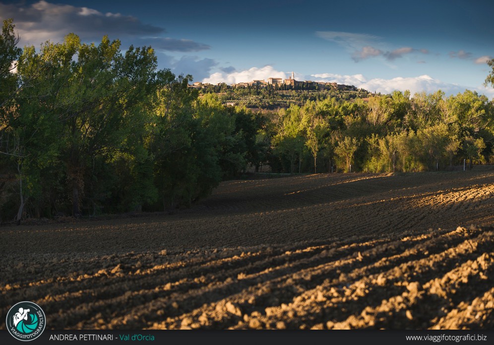 Pienza al tramonto