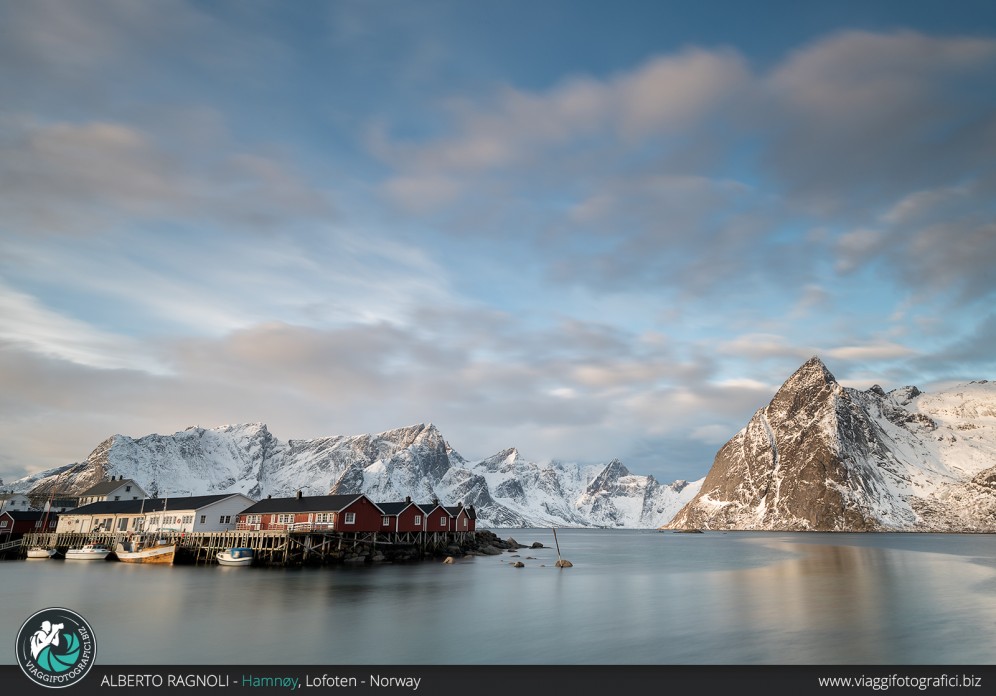 Porto di Hamnoy, isole Lofoten.