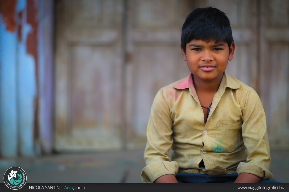 Portrait in Agra.