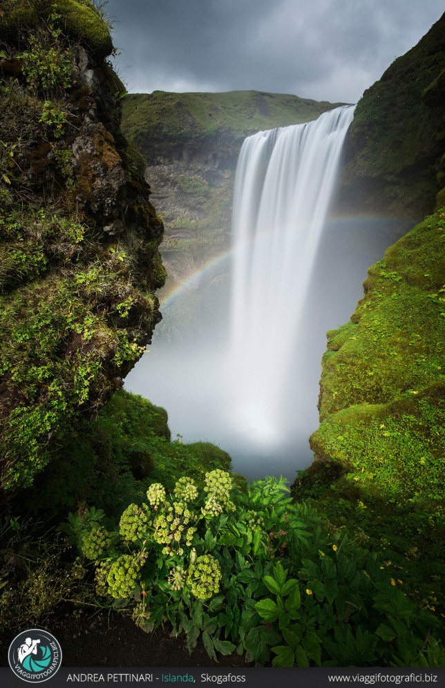 Punto panoramico a Skógafoss