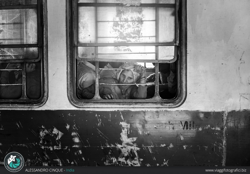 India, reportage in treno.