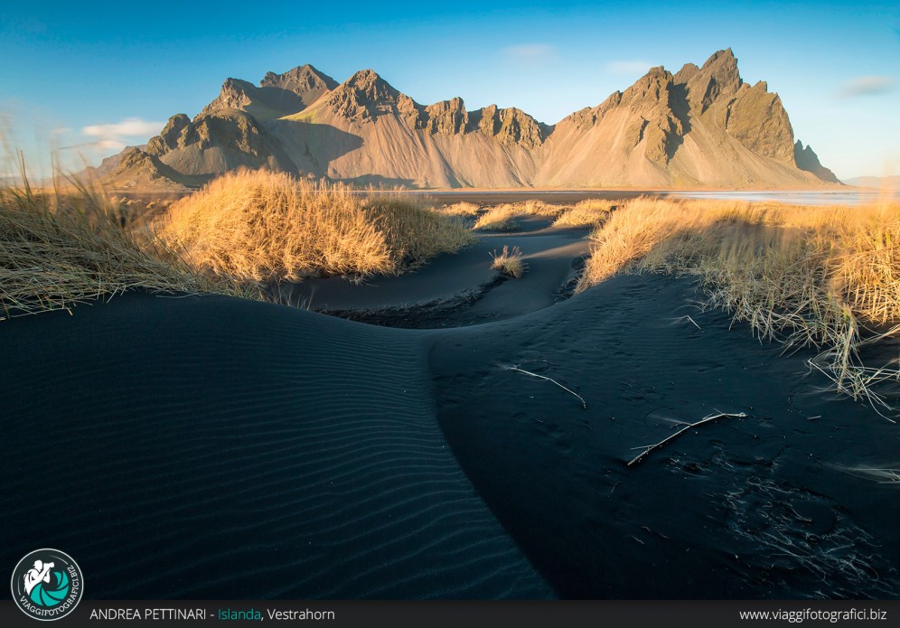 Sabbia nera a Vestrahorn