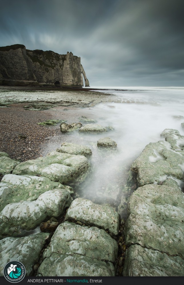 Scogli sommersi a Etretat