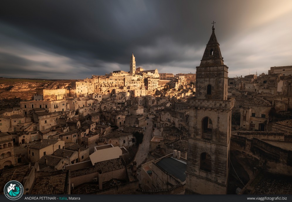 Squarcio di luce a Matera