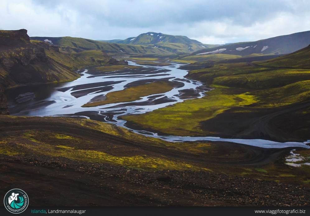 Strada per Landmannalaugar