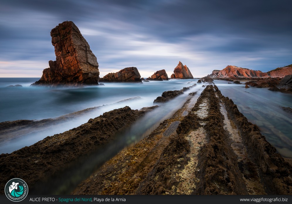 Tramonto a Playa de la Arnia