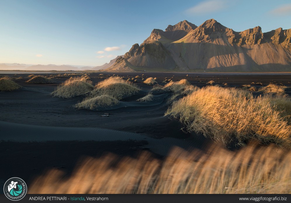 Tramonto a Vestrahorn