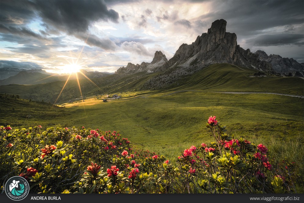 Ultime luci al Passo Giau