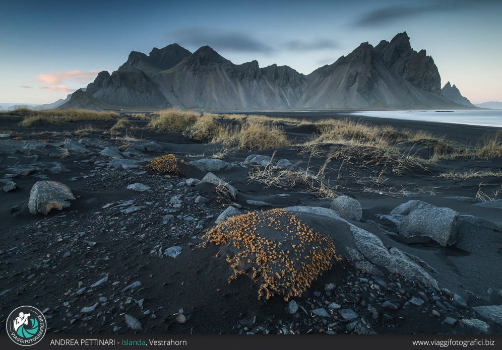 Vestrahorn e rocce