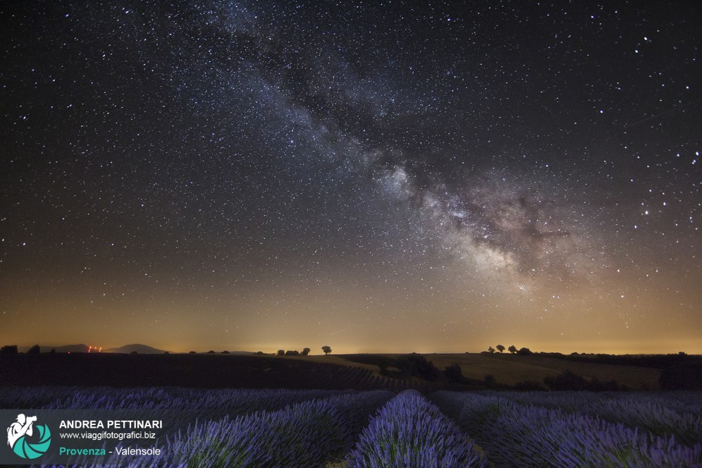 Via lattea in Provenza!